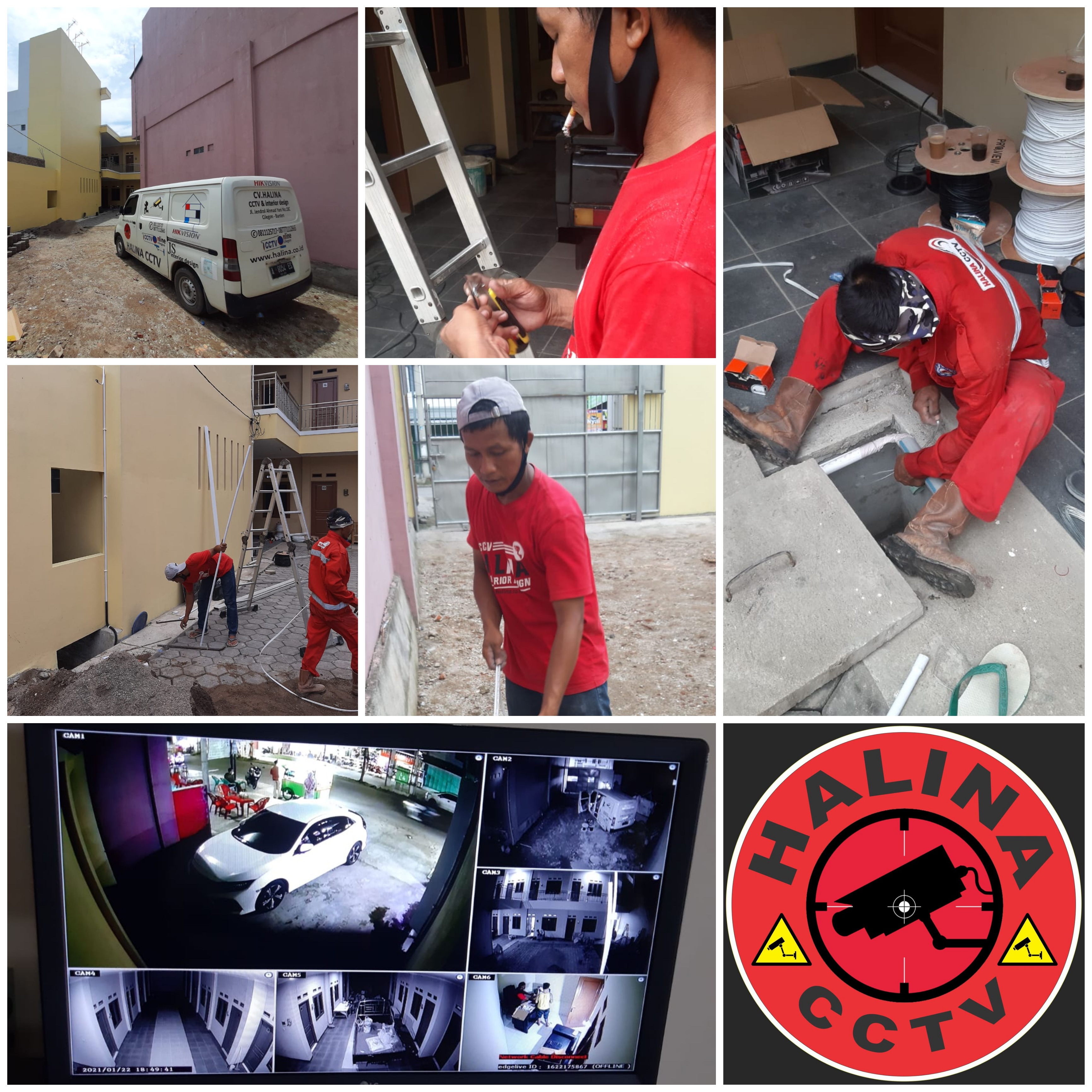  CCTV ONLINE CILEGON MERAK SERANG BANTEN (februari 2021)