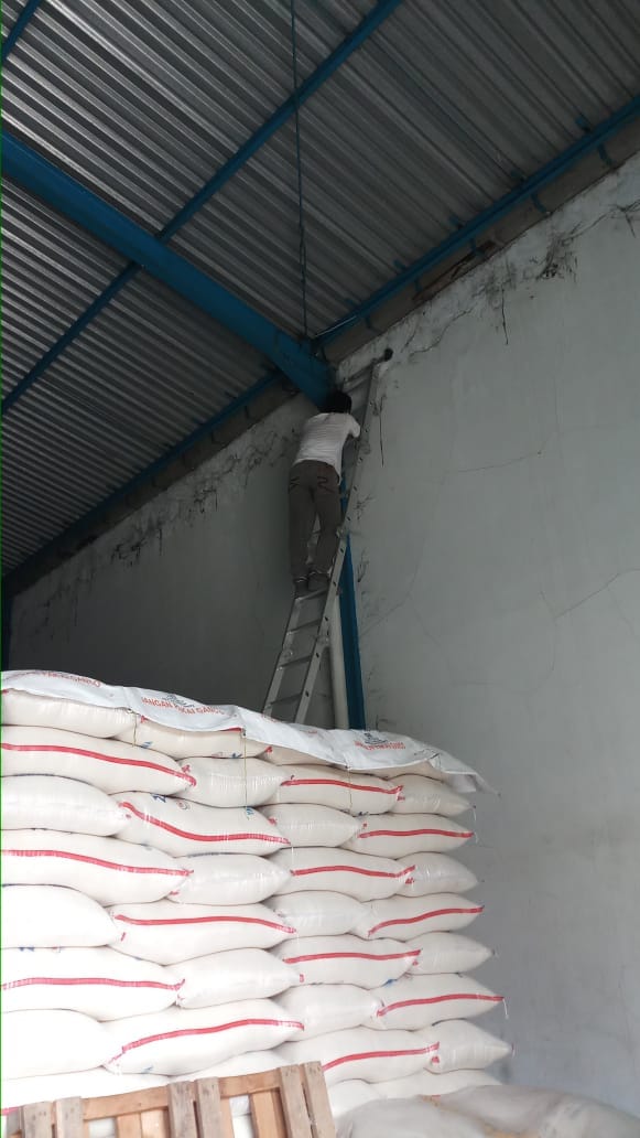 GUDANG BERAS SAMPING PERBAWA ( SEPTEMBER 2018)